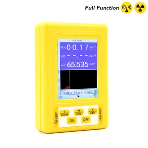 Promieniowanie Testerzy BR-9 Seria Elektromagnetyczna Detektor jądrowy EMF Detheld Digital Downiste Display Geiger Counter Fulfunkcyjny Tester 230826