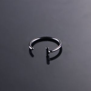 Enkel 1 PC Fashion Punk Style Fake Lip Piercing Nos Ring Body Accessories for Sexy Women Men