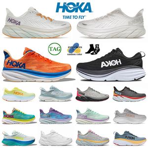 Hoka One Bondi 8 Running Shoes Sports Local Boots Clifton 8 Professional Ultra Light Light Estruble Rocking Shools Running Shoes 36-45