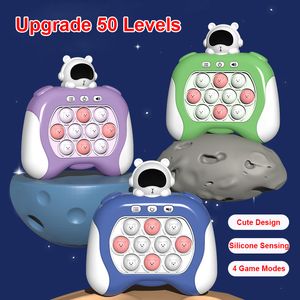 Brinquedo de descompressão atualizado jogo de impulso rápido e pop light fidget anti-stress brinquedos para crianças adultos brinquedos de alívio de estresse meninos e meninas jogos divertidos presentes 230826