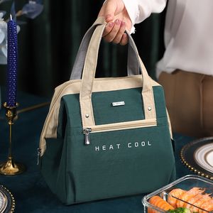 Impacchi di ghiaccio Borse isotermiche Borsa da pranzo grande da donna Impermeabile Concisa Conveniente Borsa termica per colazione fresca Scatola per alimenti per picnic portatile da viaggio WY280 230826