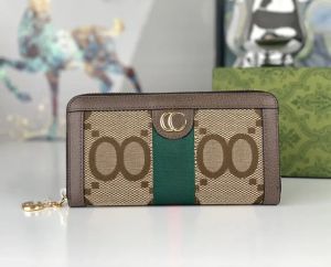 10A Designer-Geldbörse Luxus Ophidia Cion Geldbörsen Männer Frauen Kreditkarteninhaber Mode Marmont Doppelbuchstaben Lange Clutch-Tasche Hochwertige Digram-Reißverschluss-Geldbörsen