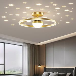 Ljuskronor Moderna cirkel LED-lampor med bollar för levande matsal sovrum restaurang kontor hem dimbara lampor ac 90-260v