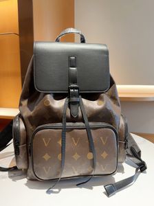 Berömd varumärkesdesignväska trio ryggsäck läder axelväska crossbody paket rese bagagepaket koppling handväska väska väska