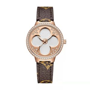 Fantastisk kvinnlig designer armbandsur Sport med Box Lady Luxury Dial 34mm Quartz Watchs No199