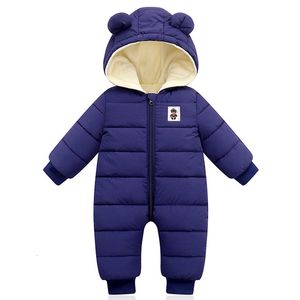 Rompers lzh bebek snowsuit bebek doğumlu kıyafetler çocuklar için kış tulum kızlar kızlar için bebek tulumları için romper çocuklar Noel kostümü 230825