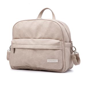 Wickeltaschen Soboba Solid Fashion Rucksack für Babypflege Wasserdicht Multifunktions-Wickeltasche Mutter Stilvoll 230826