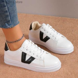 Spring Casual Sneakers Dress Fashion Women Flat Designer Lace Up Breathable Sport Ladies Vulcanized Shoes Zapatos De Mujer T