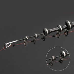 Line 2.7m 3.6m 4.5m 5.4m 6.3m 7.2m Carbon Telescopic Rock Fishing Rod Ultra Light Rod Lure Carp Fishing Rod Travel Ocean Casting Rod