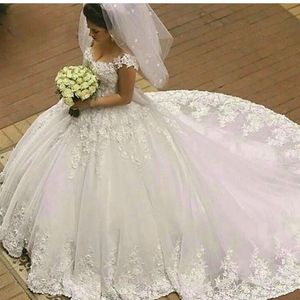 Vintage African 3D Floral Lace Wedding Dresses Off Shoulder Sleeveless Appliques Bridal Gowns Chapel Train Robe De Mariee 2024