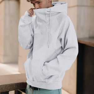 Men's Hoodies Mens Autumn And Winter Loose Turtleneck Hoodie Men Hooded Couple Coat