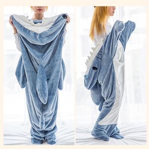 Bags New Grey Shark Onesies Adult Pamas Cosplay Kigurumi Pyjamas Cartoon Halloween Costume Sleepwear Jumpsuit Clothes