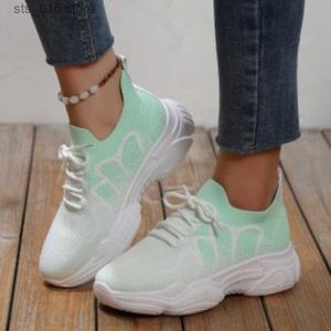 Klädskor dolda klackar plattform sneakers kvinnor andas luft nät kil sockskor kvinna 2022 våren casual skor zapatos de mujer t230826