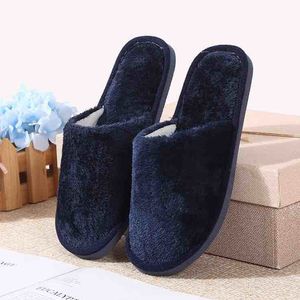 Slippers Dropship мягкая плюшевая хлопок милая обувь без скольжения на пол в помещении дома пушистые женщины мужчины для спальни 230825