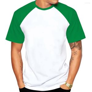 Мужские рубашки T 2023 белая зеленая рубашка Мужские дети дети 3D Принт