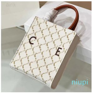 Trend item Canvas Tote Simple fashion crossbody Vertical handbag printed high appearance level detachable belt