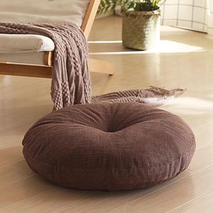 Pillow 40cm Textile Linen Futon Ground Household Removable Washable Thickened Large Tatami Mat Round Seat