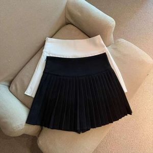 College Style Jk Short Skirt Autumn High Waist Skinny French A Line Pleated Children