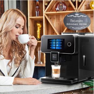 DE-720 Dual Color Screen Smart Home Automatische Kaffeemaschine Milchschaum Ein-Klick-Cappuccino
