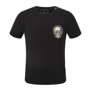 Hot Phillip Plain Men T Shirt Designer Pp Skull Diamond T-shirt krótkie rękawie Niedźwiedź Tiger Tiger TEE TEE Wysokiej jakości czaszki T Shirt Tops Pp2128