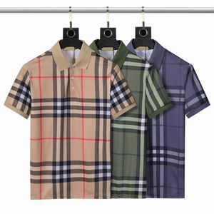 Mens unika designers Polos skjortor för Man High Street Italy broderi strumpeband ormar små bin tryck varumärken klädstuga kläder tees m-3xl 7 färger