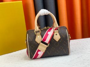 Tasarımcı sırt çantası, el çantası, omuz çantası, haddelenmiş deri kol 2023 Sonbahar/Kış Çantası