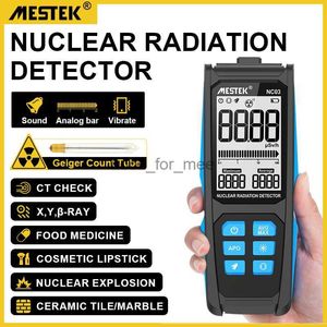 Mestek Nuclear Radiation Dosimeter Geiger Counter -ray -ray 50000uSv/h Bell Vibration Feedback Maximum Value Radiometer HKD230826