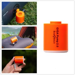 Flashlights Torches GIGA Pump 2 0 Mini Air For Mattress Mat Camping Outdoor Portable Electric Inflator Swimming Ring Vacuum with 5 Nozzles 230826