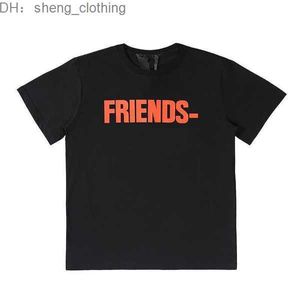 V Lone T-Shirt Big V Men ve Sıradan Smoke Angel Friends Short K9rx Vlonedesigner