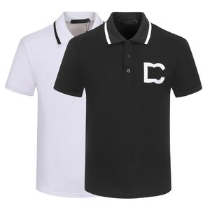Polos de golfe para homens Design avançado Golf Cotton POLO Camisa Casual Slim Fit Príncipe Temperamento Manga Curta Top Moda Polo Tamanho Grande M-3XL TOP