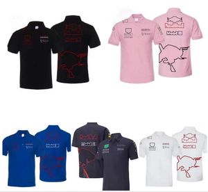 F1 Formula 1 Yarış Gömlek Yaz Takımı Polo Gömlek Aynı Stil Özelleştirme