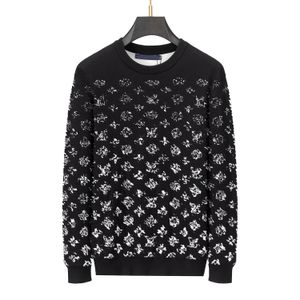 Men women designer Sweaters flower Letter jacquard sweater black M-3XL