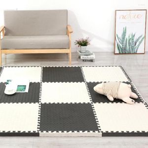 Teppiche Nützliche Sportmatte Langlebig Einfach zu montieren Fitnessstudio Zuhause Schutzboden Yoga Puzzlematten DIY Boden 10 Stück