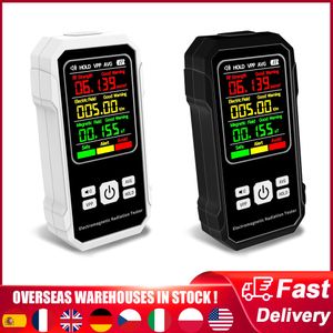 Radiation Testers Digital Electromagnetic Radiation Detector Electric Field Magnetic-field Intensity Tester RF Strength Detection Device EMF Meter 230825