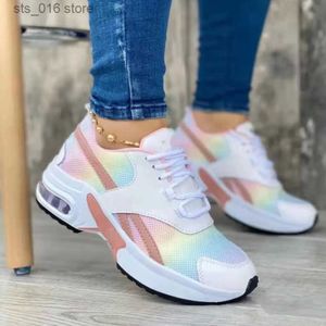 and Lace Autumn Spring Up Sneakers Dress New Wedge Platform 2022 Ladies Outdoor Fashion Air Cushion Casual Running Shoes T230826 867