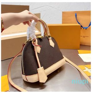 designers bags Speedy shell bag women handbag leather flower Embossed shoulder crossbody bag Messenger handbags