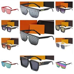 Occhiali da sole firmati da uomo Millionaires Flower Lens Occhiali da sole da donna Occhiali di lusso Millionaire Full Frame Eyewear UV400 Occhiali unisex Lettera Nero Grigio