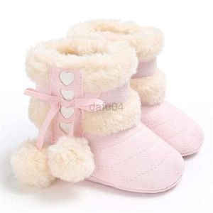 First Walkers 2019 Winter Snow Baby Boots 7-Colors Warm Fluff Balls Indoor Cottton Soft Rubber Sole Infant Newborn Toddler Baby Shoes L0826