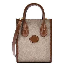Kadınlar Tote Luxurys Tasarımcıları Çantalar 20cm 2023 Bayan Çanta Çantaları Omuz Crossbody Bag Donanımı Orijinal Deri Moda Mini Tates Cüzdanlar