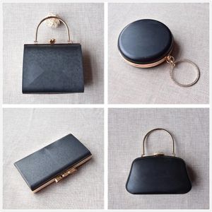 Saco peças acessórios atacado metal quadro caixa bolsas alças para diy artesanato substituição bolsas noite embreagem obag alças 230823