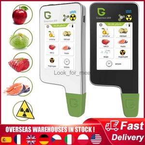 ECO6 ECO4F Rilevatore di radiazioni alimentari Tester di nitrati TDS Analizzatore di qualità dell'acqua APP Controllo Cucina Rilevatore di sicurezza alimentare Dosimetro HKD230826