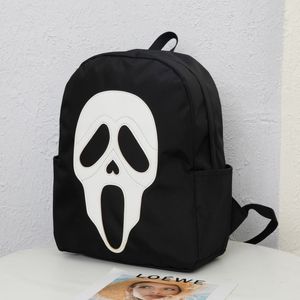 Mochilas escolares Mochila leve para Halloween divertida bolsa casual 230826