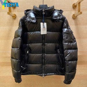 Yiciya Down Jacket Moncl Brand Coat Black Oversize Bomber Women Winter High Quality Varsity Female American Jackets Rockar 2023