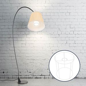 Wall Lamp Wrought Iron Lampshade Holder Table Light Rack Frame Bulb Wire DIY Tool Desk