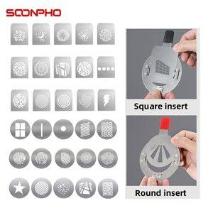 Other Flash Accessories SOONPHO Conical Snoots Graphic Cards For OT1 OT1PRO Projection Film DIY Shape Insert P ography Background Match Godox Lights 230825