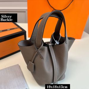 Leather Tote Pink Shoulder Bag Affordable Designer Bags Genuine Leather Thick Strap Luxury Handbag Brands with Silver Lock Office Travel Shopping Famous Bag Brands