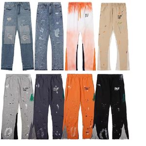 Tasarımcı Pantolon Kot Pantolon Kadın Günlük Sweetpants Sport Fitness Egzersiz Hip Hop Pantolon Erkek Giysileri Track Joggers Pantolon Siyah Sweatpants