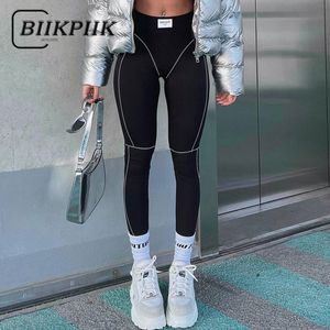 Women s Leggings BIIKPIIK Fashion Skinny Pants Female Seamless Streak Casual Stretchy For Women Sporty Workout Overalls Summer Outfits 230826