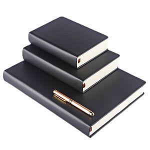 Anteckningar Supertjock 330 Sheets Diary Notebook Sketchbook Blank Page Travel Journal Planner A4 A5 A6 PU Leather Hard Cover Stationery 230826