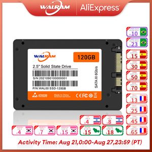 Жесткие диски Walram SSD 240GB 120GB 480GB Диск жесткого диска 2,5 
